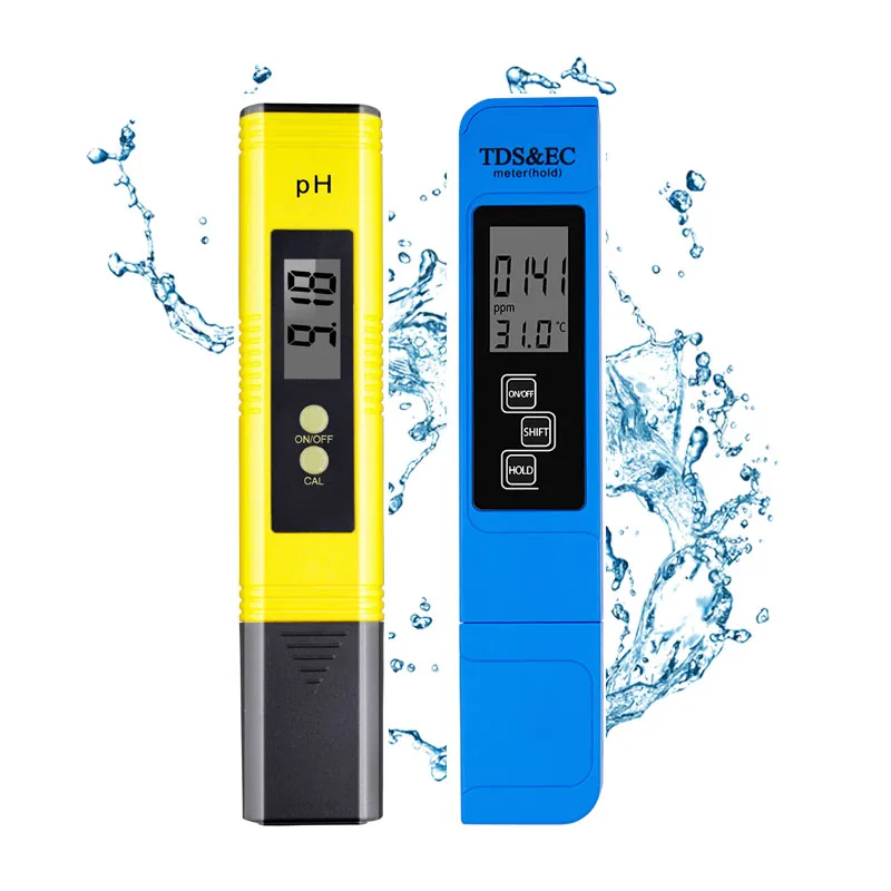 

Цифровой тестер, измеритель чистоты воды, 2 шт., 0-0,0 ppm, 14,0-