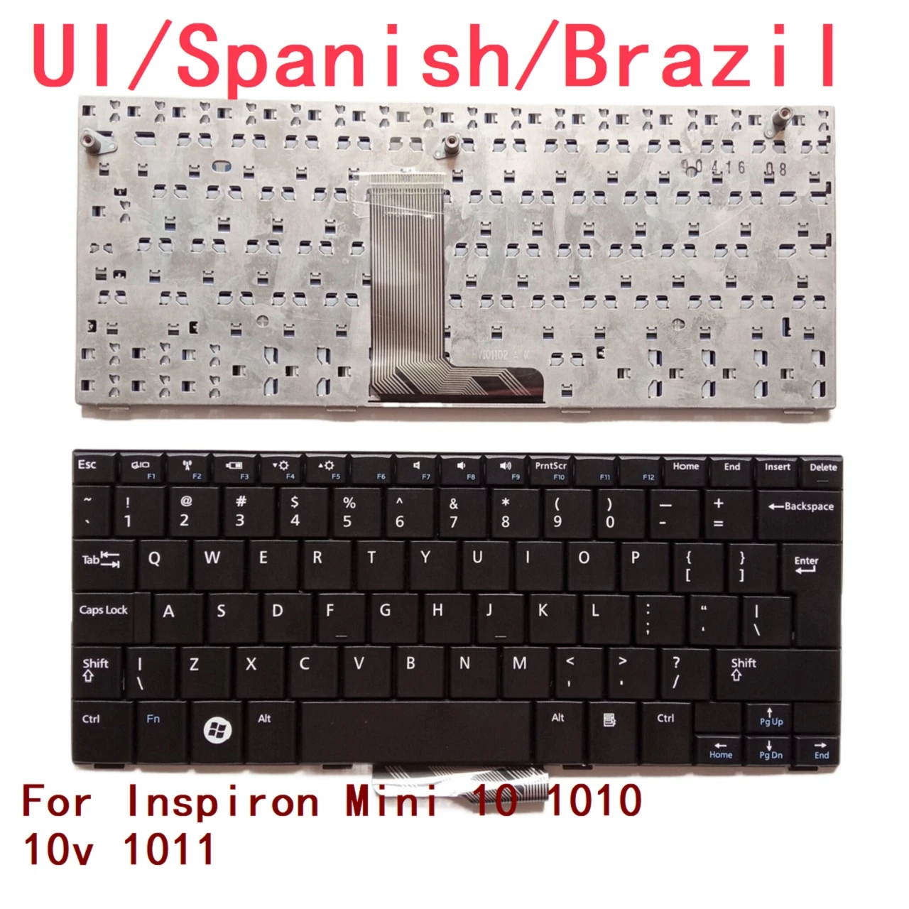 Клавиатура для ноутбука Dell Inspiron Mini 10 1010 10v 1011 (art.: 3920c71dc99fe) - 3920c71dc99fe