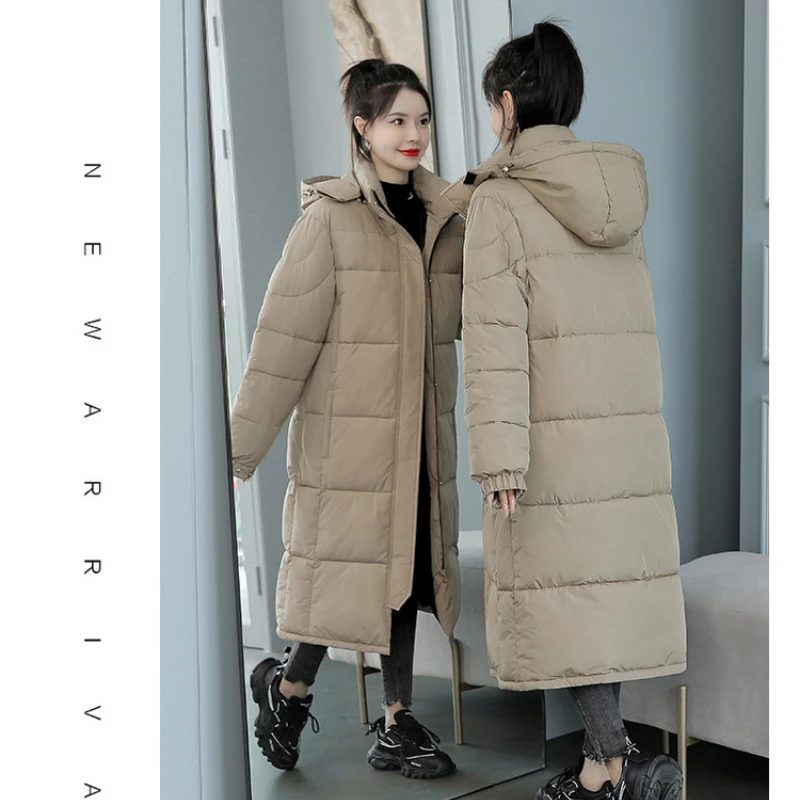 Winter Women's Cold Coat Parkas Super Hot Coats Hooded Long Padded Jacket Jacket Loose Fashion Cheap Wholesale Women's Clothing
