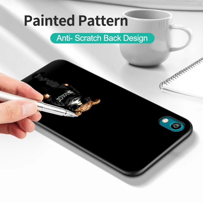 Черный чехол ТПУ для Vivo V5 V5S V7 V9 Youth V11 V11i V15 V17 NEO V20 E V21 V21E V23 V23E PRO 4G 5G Teddy Bear Couple