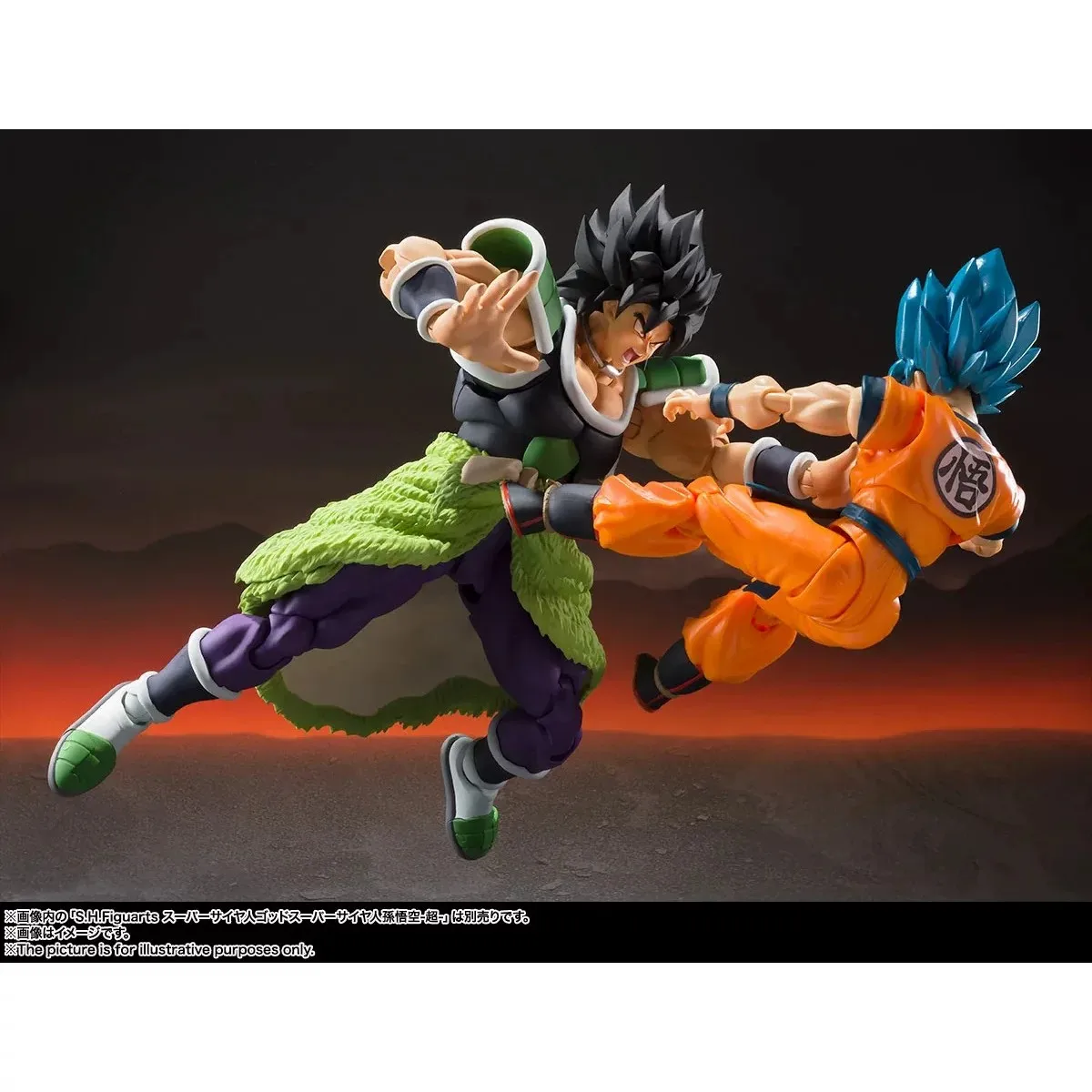 Фото Переизданные фигурки Bandai S.H.Figuarts BROLY -SUPER- из аниме 