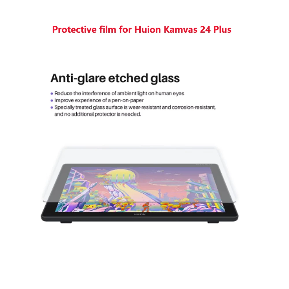 Защитная пленка для графического планшета Huion KAMVAS 24 Plus