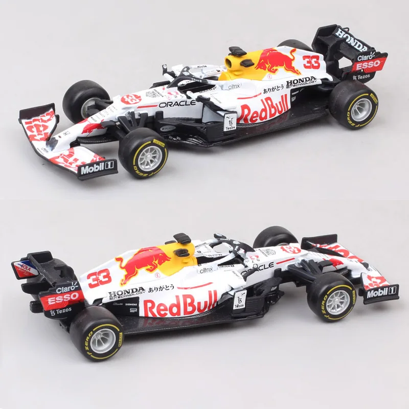 Фото Bburago 1/43 Red Bull Racing RB13 RB15 RB16 B RB18 RB19 RB20 RB21 # 33 # 3. Риккардо # 1. Verstappen # 11Перес # 22 GP Модель автомобиля Игрушка №3