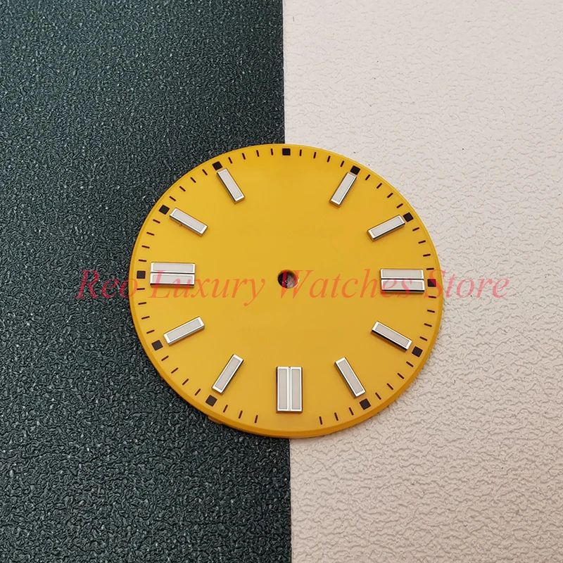 

Top Quality Tiffany Yellow Color Watch Dial For Oyster Perpetual 124300 Compatible with 3230 Movement Aftermarket Watch Parts