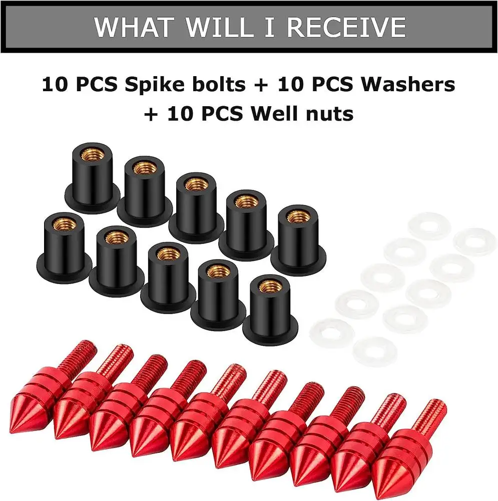 Рисунок 2 - набор болтов и гайки для крепления