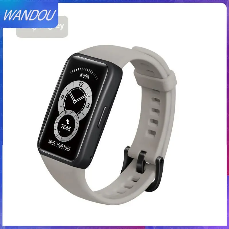 

Monochrome Watch Strap Fashion Silicone Watchband Soft Bracelet Strap For Huawei Sports Band 6