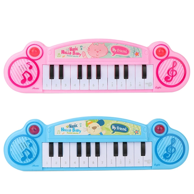

Kids Electronic Piano Keyboard 12 Keys Electronic Organ Exercise Hand Ability Musical Instrument Toys For Child
