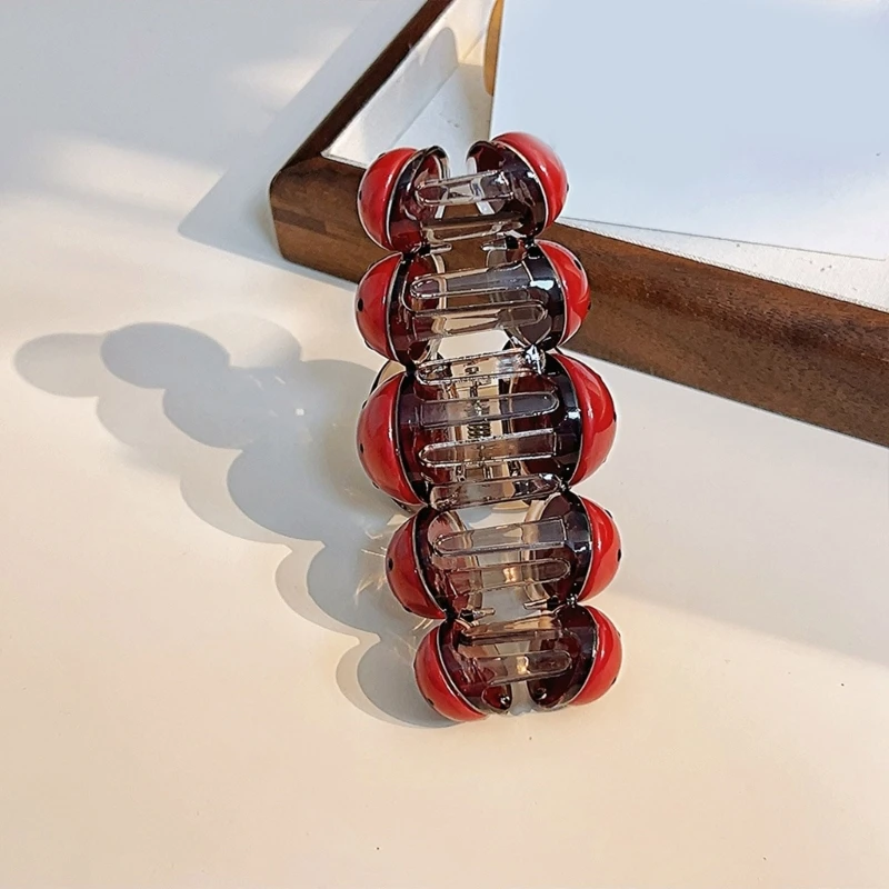 Уникальная заколка для волос большая украшение милая с