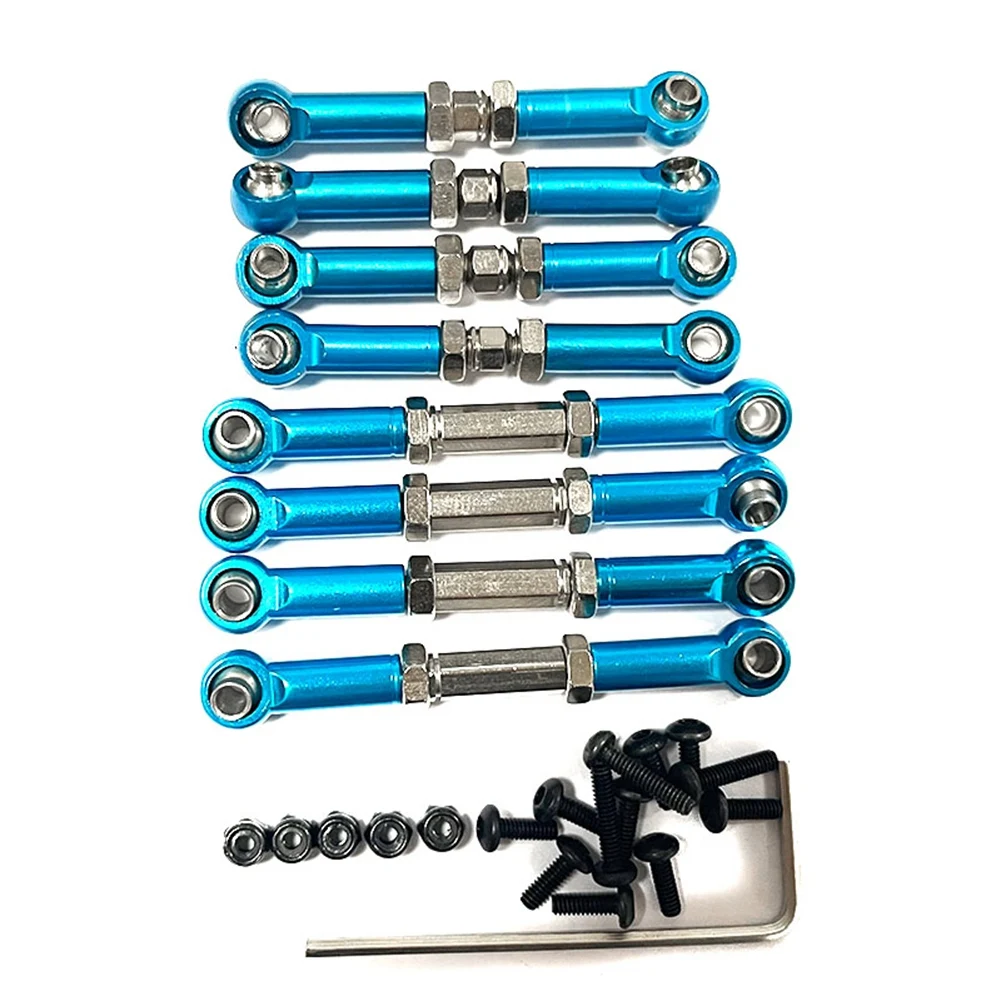 

Металлические звенья шасси для FCX24, тяговый стержень, комплект тяги 1/24, аксессуары для радиоуправляемой машинки, 3