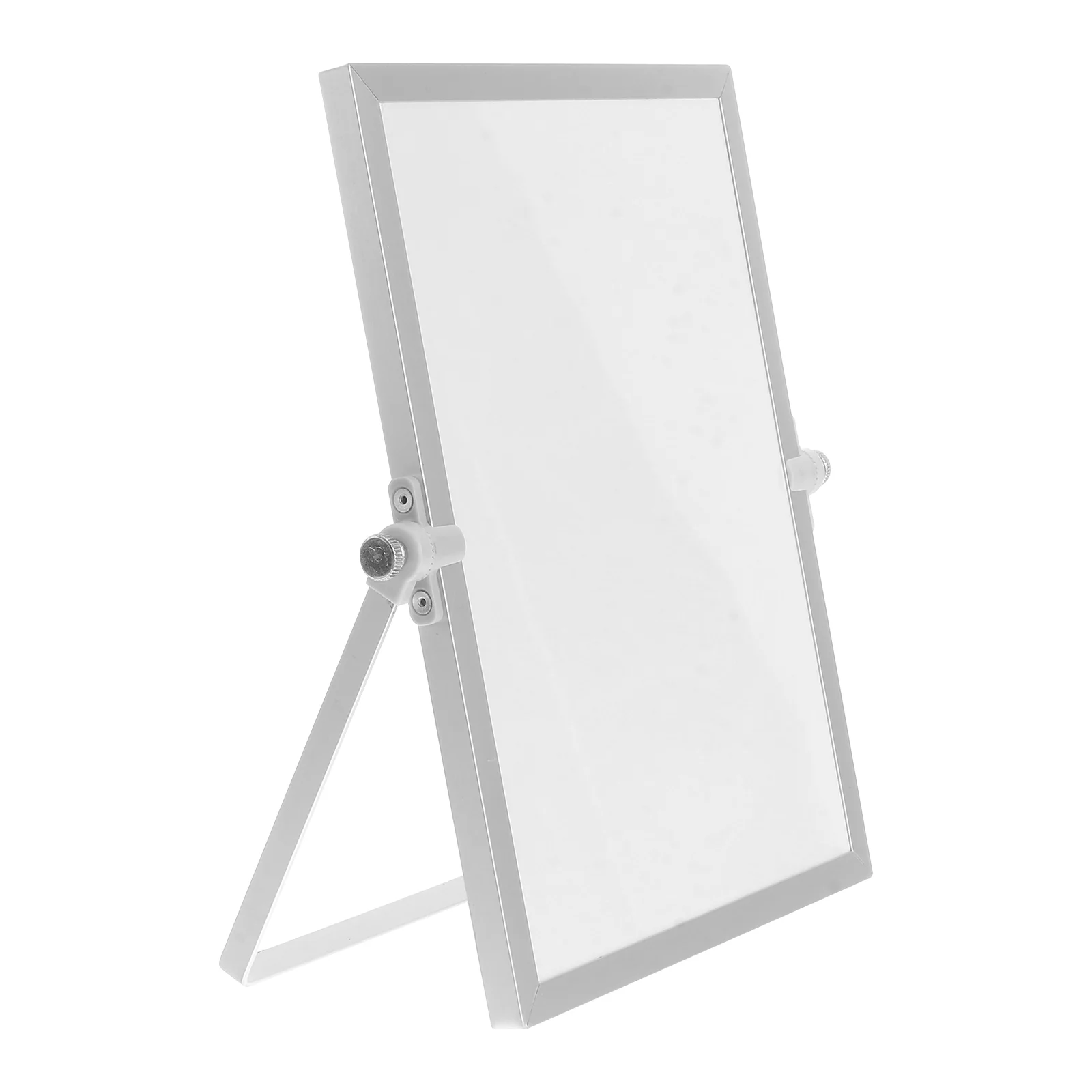 

Desktop Small White Board Mini Easel Stand Office Supplies Planner Reminder Chalkboard Portable