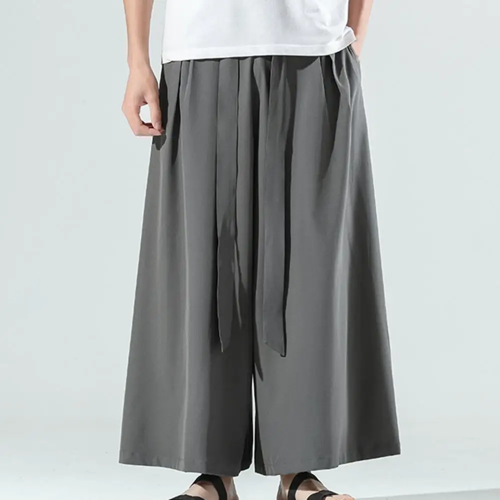 

Sport Trousers Simple Wide Leg Men Fitness Pants Quick Drying Flare Pants Wide Leg Hip Hop Oversize Pants for Club