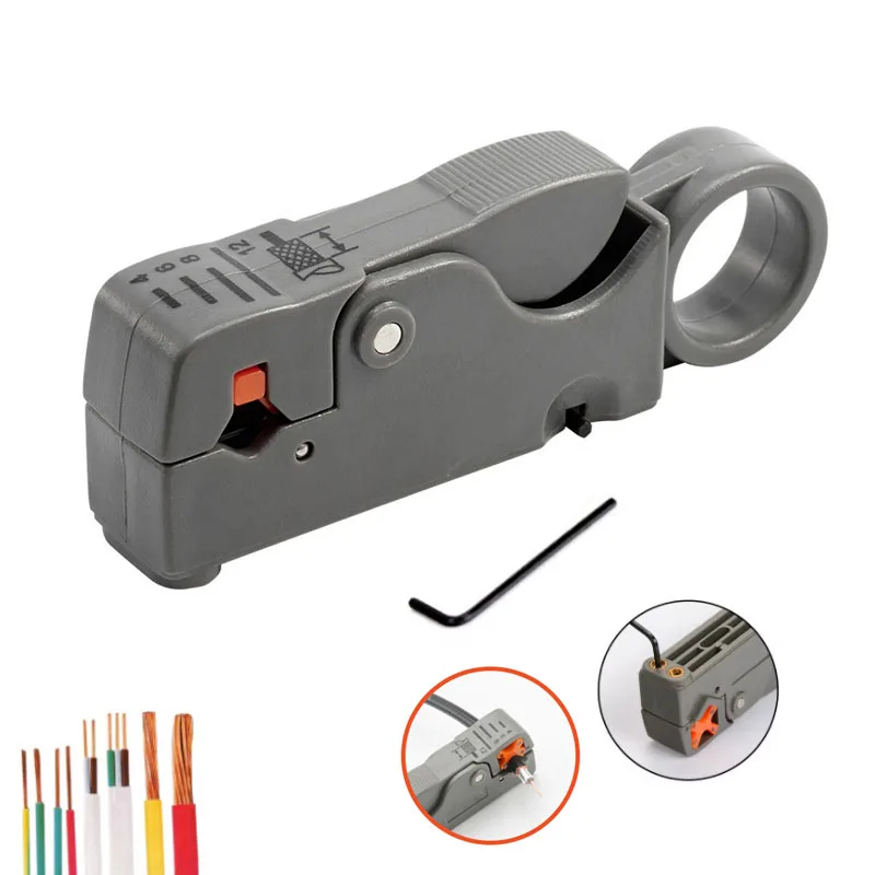 Набор Щипцов Для Зачистки Коаксиального Кабеля И Плоскогубцев Сетевых Проводов