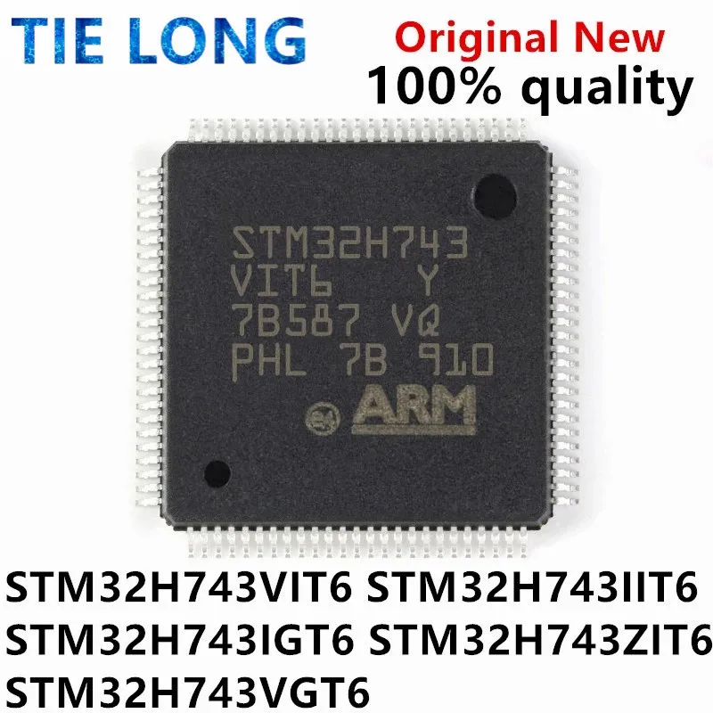 

(1piece)100% New STM32H743VIT6 STM32H743IIT6 LQFP176 STM32H743IGT6 STM32H743VGT6 STM32H743ZIT6 QFP-100 Chipset