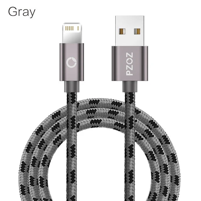 PZOZ USB кабель для iPhone, быстрая зарядка, 1м/2м — фото товара