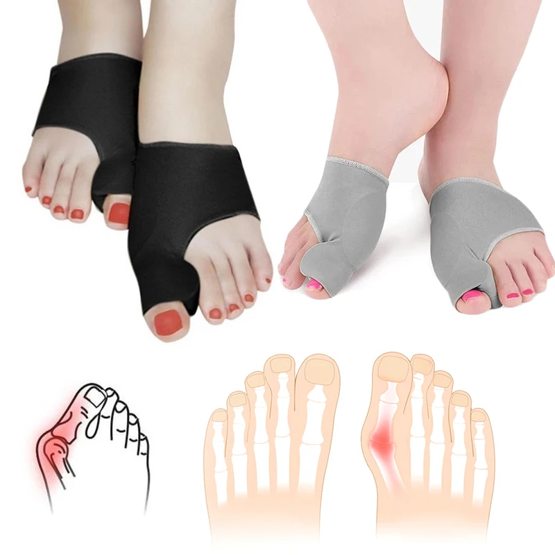 

Big Toe Separator Hallux Valgus Bunion Corrector Orthotics Feet Bone Thumb Adjuster Correction Pedicure Sock Straightener