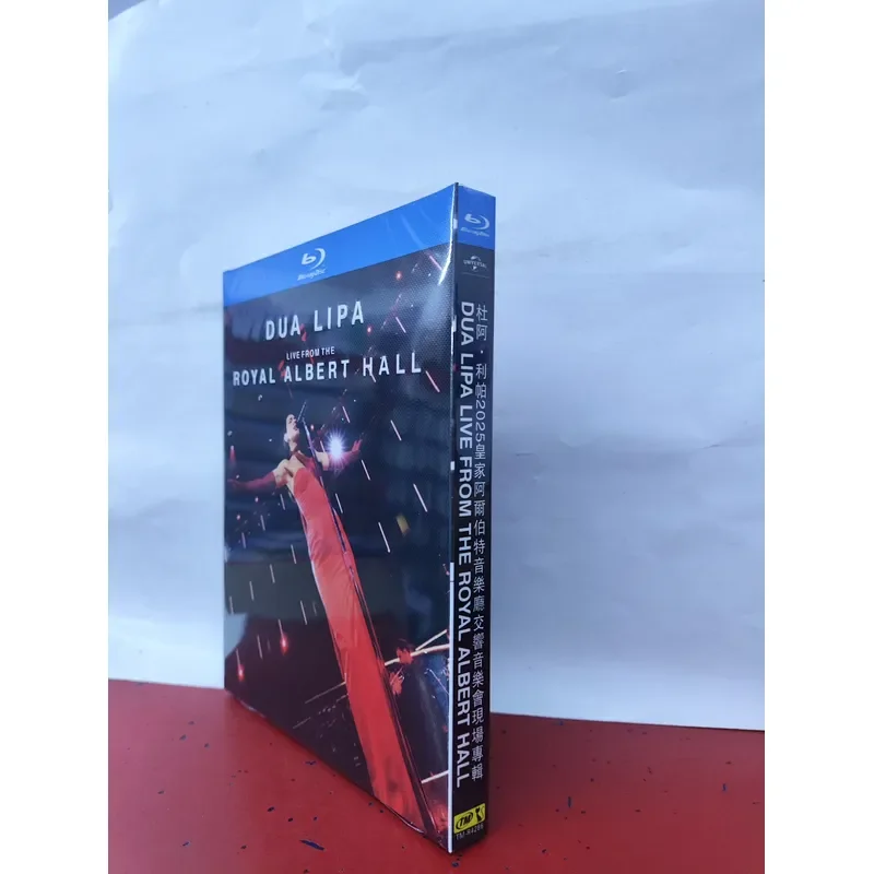 Фото Дуа Липа 2025: Концерт в Роял Альберт Холле, Blu-ray диск, абсолютно новый, в заводской упаковке №2