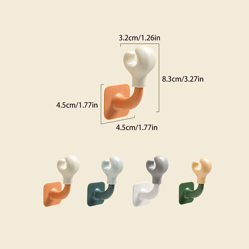 Креативный крючок самоклеящаяся коробка набор декоративных держателей для