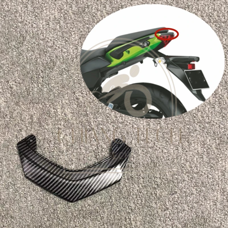 

Fit For KAWASAKI ER6N ER6F 12-2016 Carbon Fiber Rear Upper Tail Brake Light Fairing