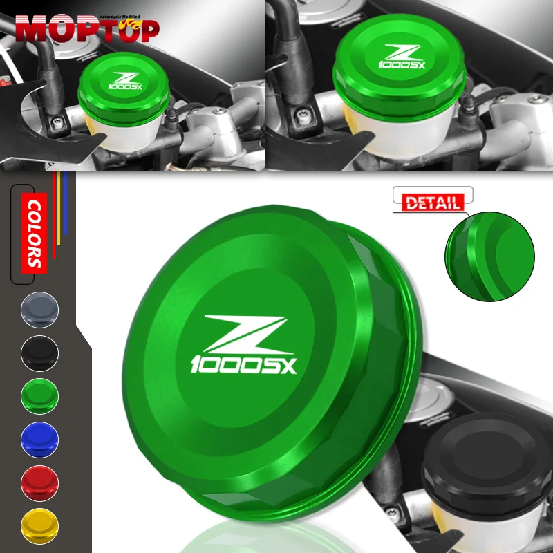 

For Kawasaki Z1000 Z1000SX VERSYS 1000SE Z 10000 10000SX Motorcycle CNC Front Brake Fluid Reservoir Cap Master Cylinder Cover