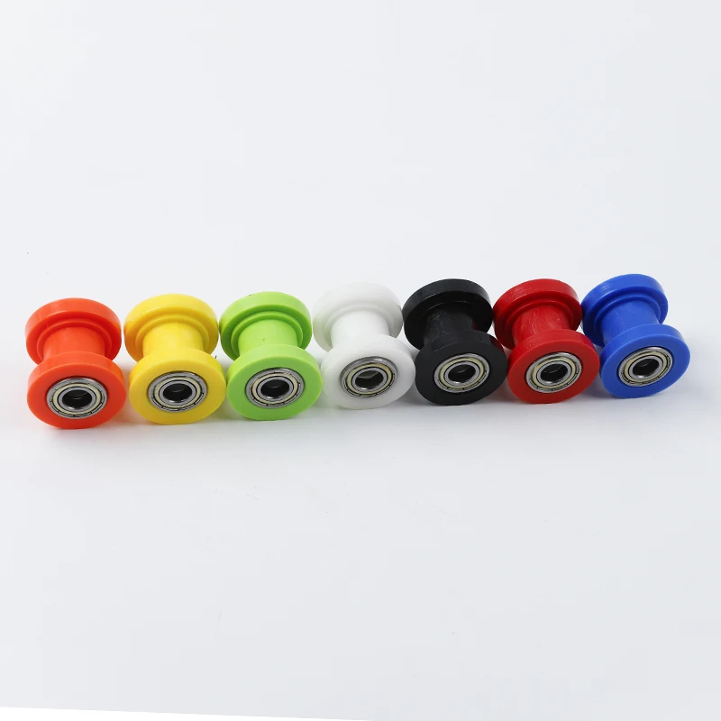 8mm/10mm Bearings Drive Chain Pulley Roller Slider Tensioner Wheel Guide For Motorized Pit Bike Motorcycle MTB Road Bike Cycling