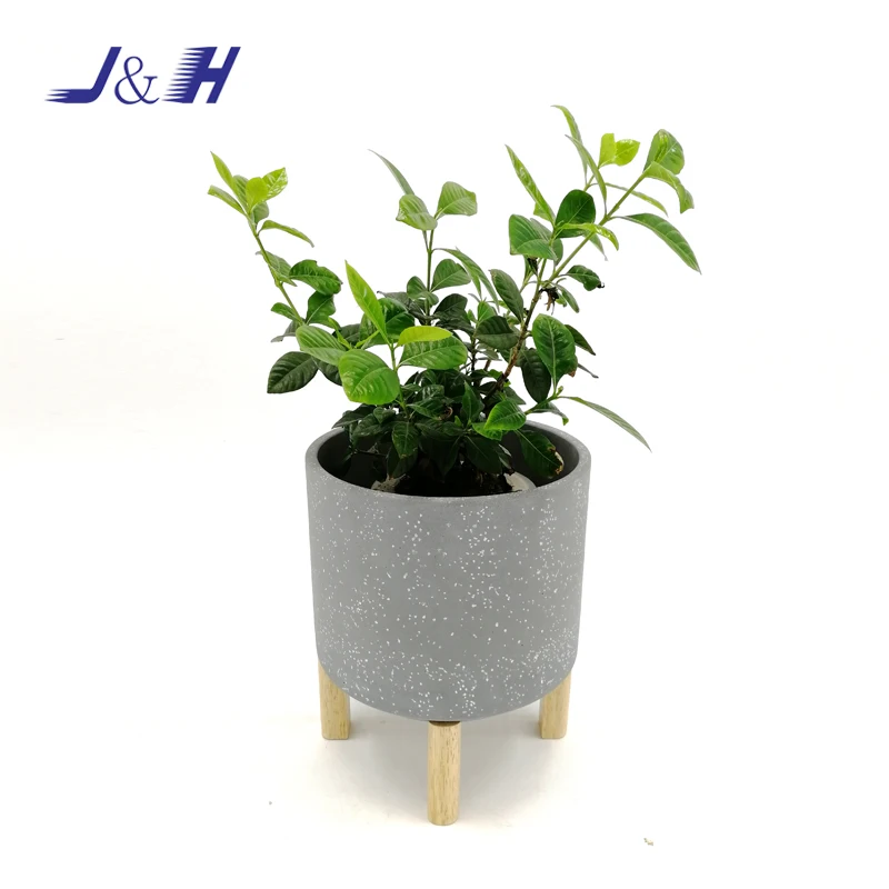 

Новый эффект цемента для наружного освещения, цементный садовый плантатор