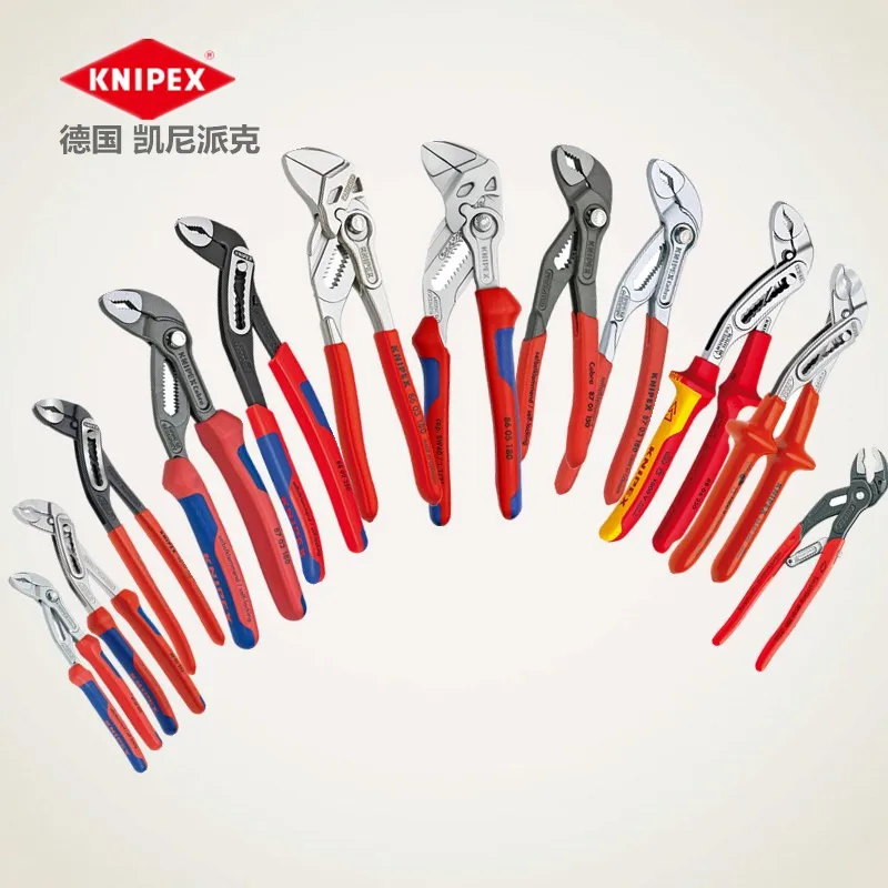 Плоскогубцы для водяного насоса KNIPEX 87 01 125 Cobra универсальные подвижные