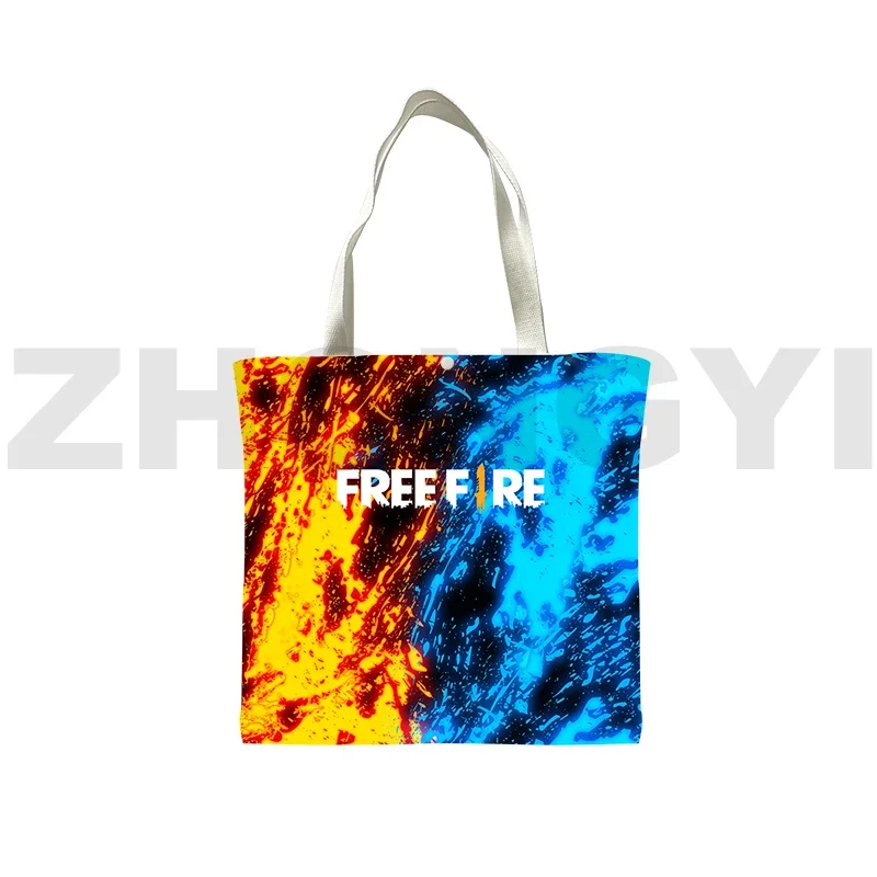 Популярные сумки 3D Free Fire Garena дорожные сумки-тоут для женщин сумка через плечо в