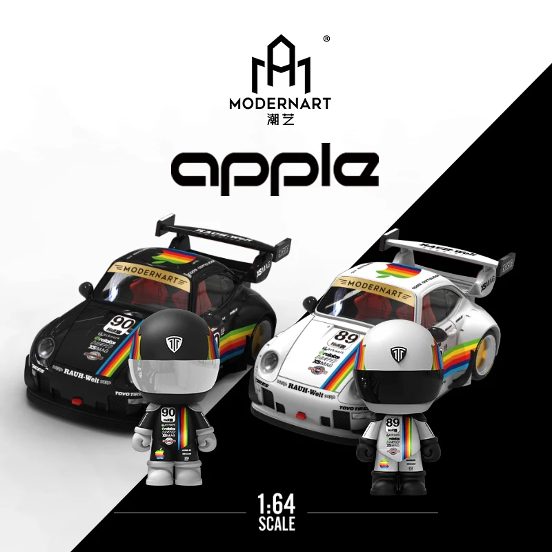 

Модерн арт 1:64 Q Модель автомобиля Pors Edition RWB 993 литье под давлением