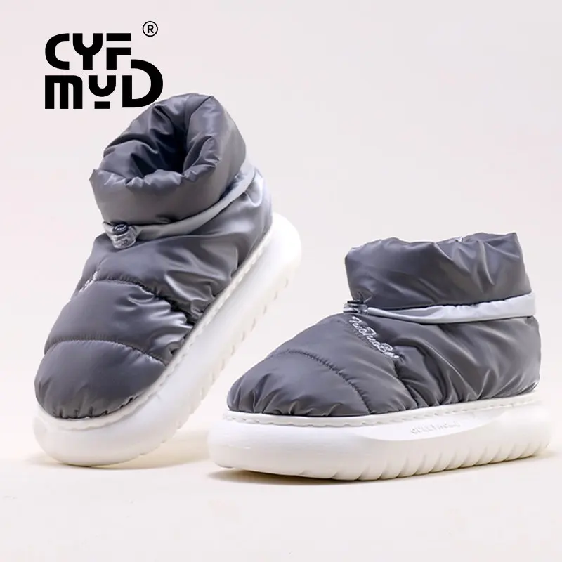 Home Slippers for Women Platform Shoes Down Cloth Designed Female House Slippers Soft Warm Plush Women House Slippers Winter