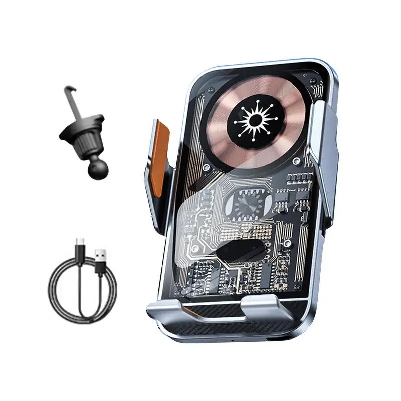 

Wireless Car Charger 15W/10W/7.5W Car Phone Mount For Air Vent Hands-Free To Use Anti Fall And Stable Phone Holder Universal