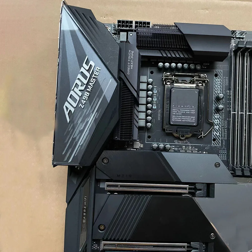 Для материнской платы G-i-g-a-b-y-t-e 10-го поколения I9i7i5i3 DDR4 6XSATA M.2 Z490 AORUS MASTER
