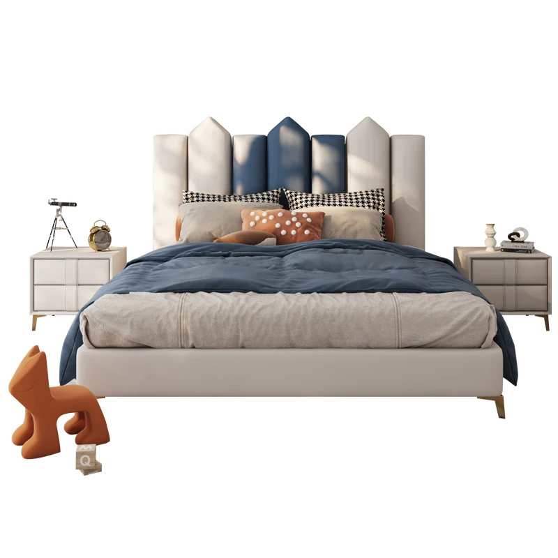 Кровать для мальчика-подростка детская комната спальня в скандинавском стиле