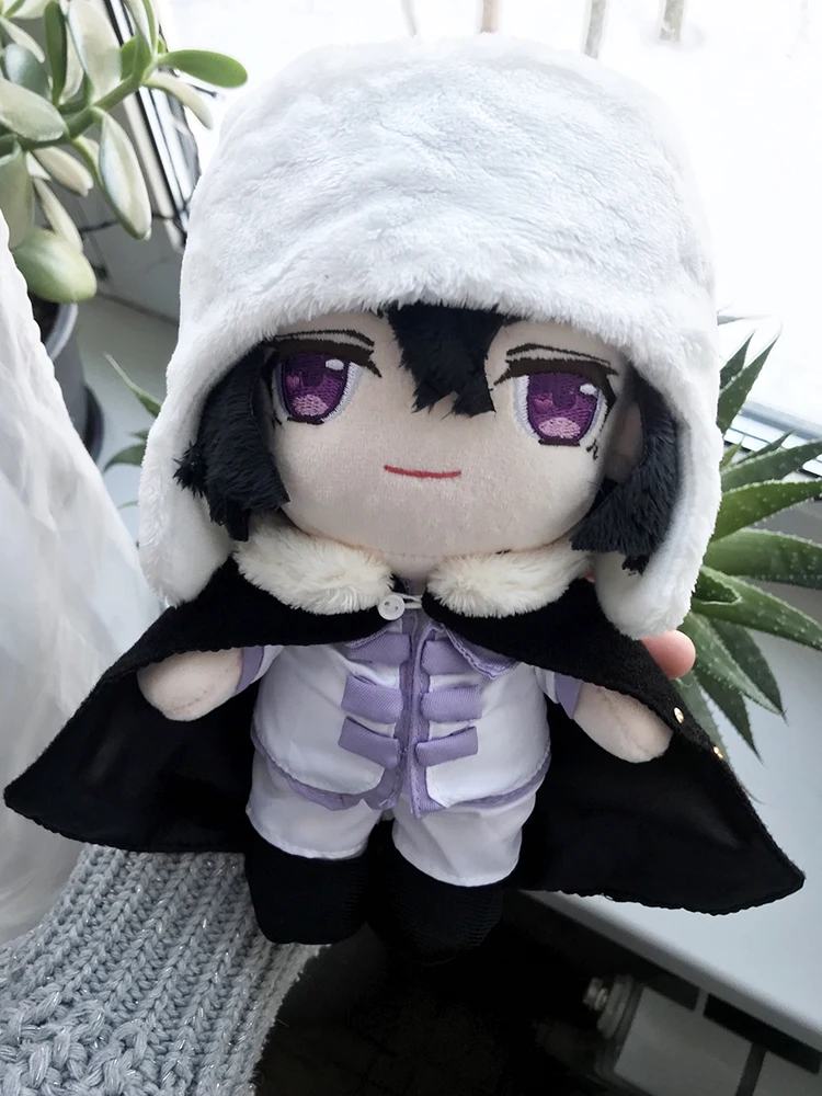 

Anime Bungo Stray Dogs Fyodor Dostoyevsky Plush Doll Stuffed Toy Changeable Clothes Plushie Figure Cosplay Costume Props Gifts
