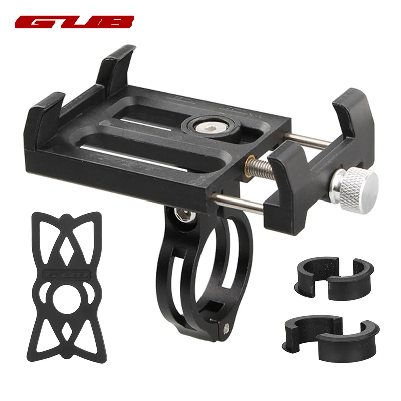 

GUB Plus 3 Phone Mount 360 Degree Swivel Width 5.5-10CM for Smart Phone GPS Holder Support Stand Nylon PA66 Base Alloy Bracket