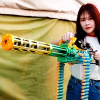 Аккумуляторная шестистволка, стреляющая мягкими патронами#2