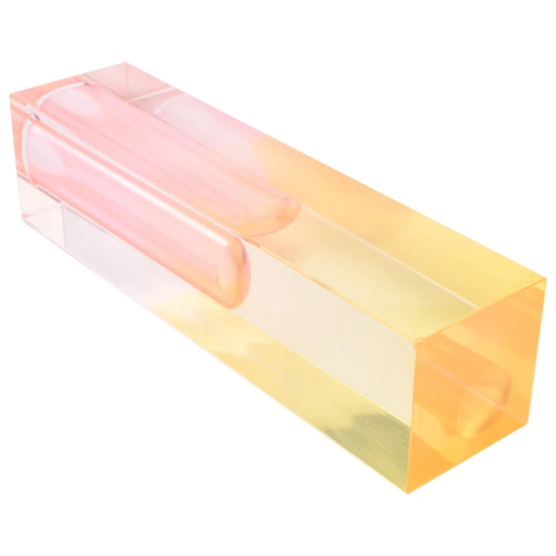 

Розничная продажа, современные вазы радужного цвета в виде бутонов, настольные стеклянные вазы, роскошные декоративные акриловые хрусталь...