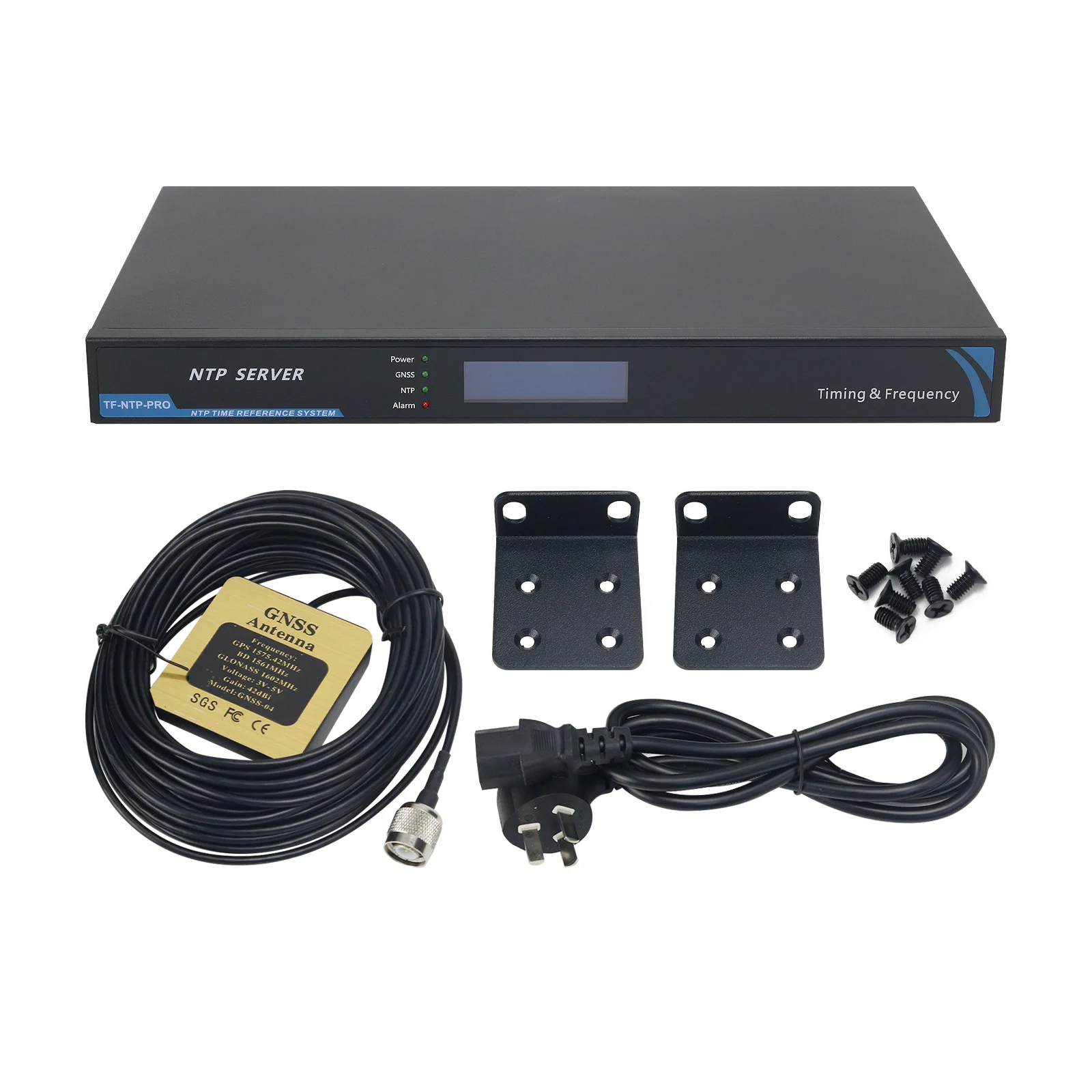 TF-NTP-PRO NTP сервер сетевого времени (TCXO + OLED) для GPS L1/Beidou B1/GLONASS L1/QZSS L1