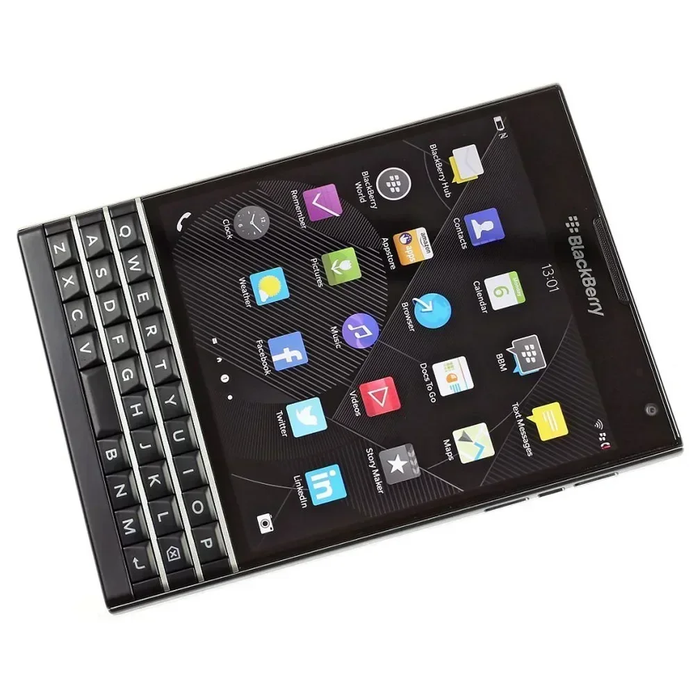 Оригинальный разблокированный мобильный телефон Blackberry Passport Q30 4G 4 5-дюймовый IPS