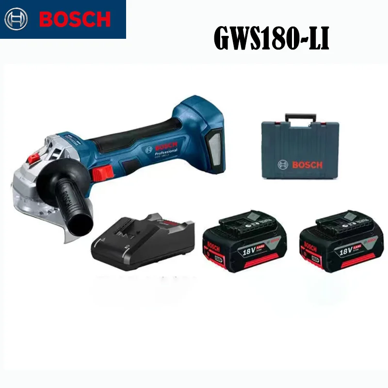 Аккумуляторная Ушм Bosch Gws 180 Li Купить