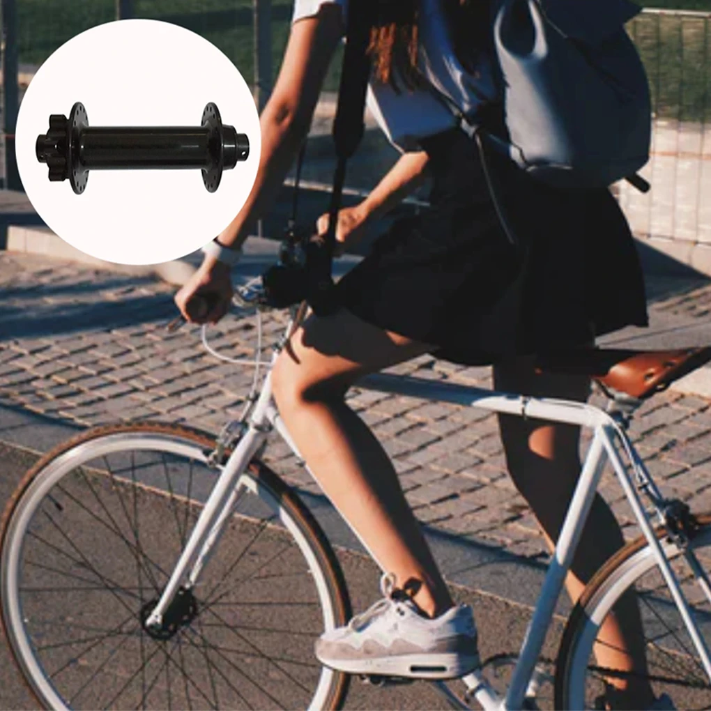 

Front Hub Lightweight Aluminum Alloy Barrel Shaft Internal Multi-layer Ball Design Cycling Parts 4 Sealed Bearings