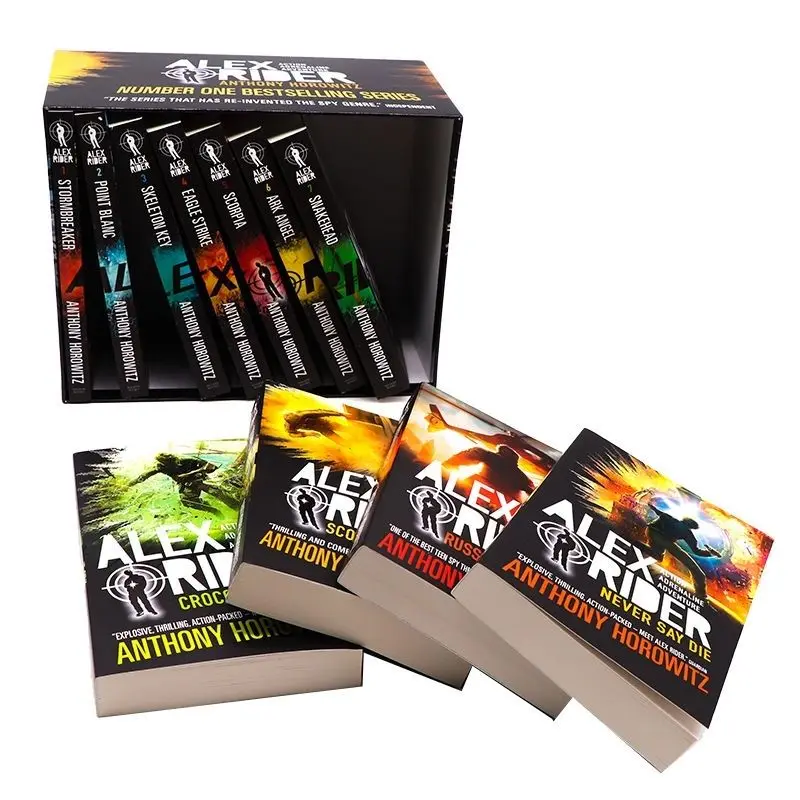 Книга детская Алекс райдер 11 книг