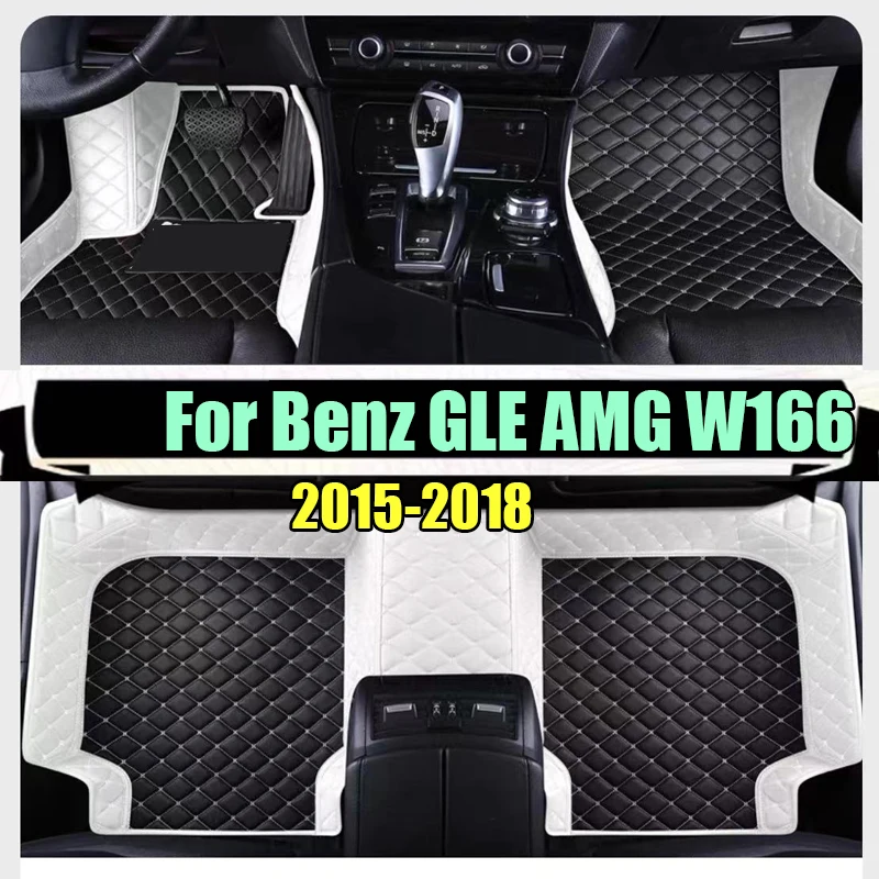 Автомобильные коврики для Mercedes Benz GLE AMG W166 53 63 63S 2015 2016 2017 2018