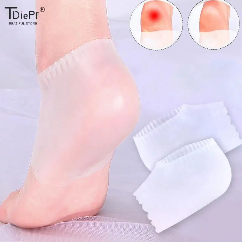 

1 пара, силиконовые Увлажняющие гелевые носки для пятки
