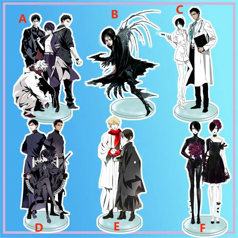 

Anime Stand Requiem of the Rose King Henry VI of England Acrylic Figure Display Desktop Decoration 15cm