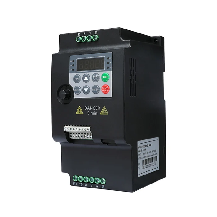 

Vector frequency converter VFD mini frequency inverter single phase 220V three phase 380V 750W-5.5KW motor speed controller