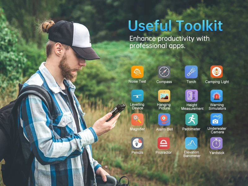 Новое поступление телефон Unihertz Tank 2 pro проектор с глобальной резьбой освещение