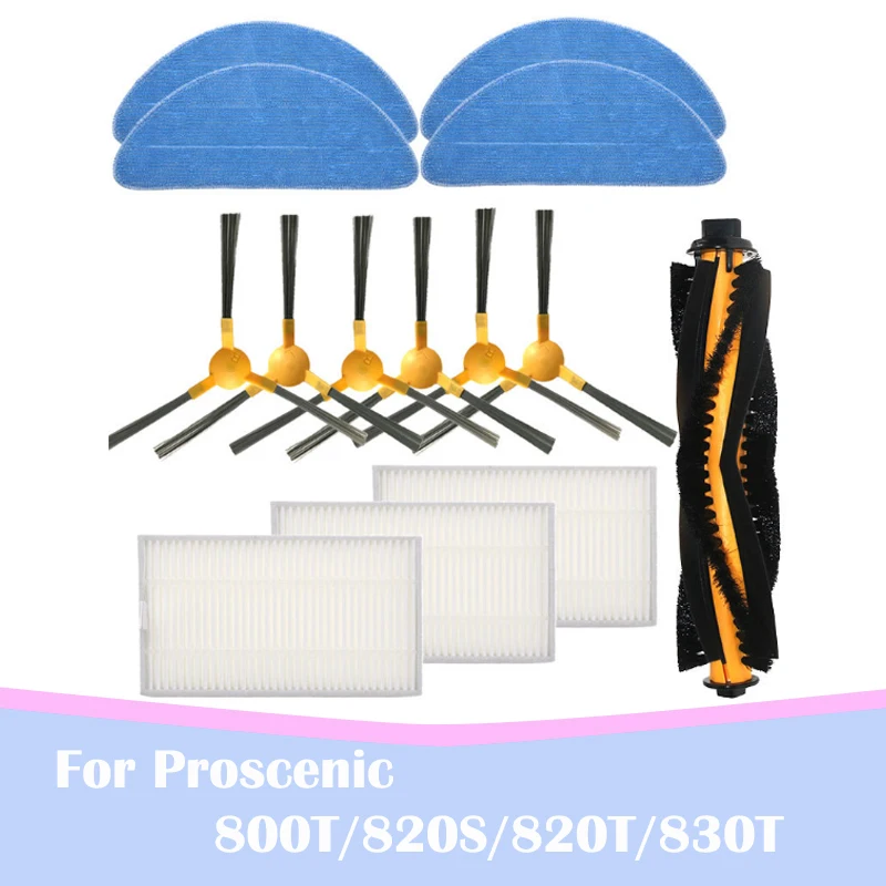 

Сменный фильтр HEPA для основной боковой щетки и швабры Proscenic 800T 820S 820T 830T аксессуары для фотооборудования