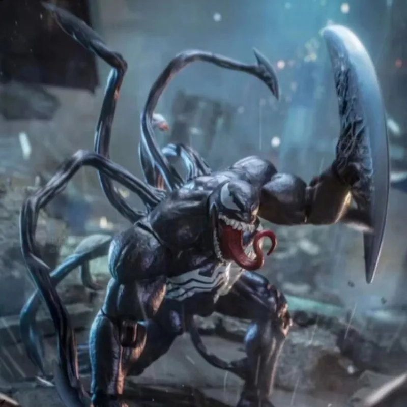 

Экшн-фигурка из аниме 23 см, оригинальная экшн-фигурка Веном, Коллекционная модель, подарок для детей на день рождения