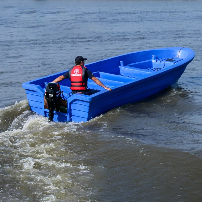New Type People China Popular Solid 16 Persons 6.3m Speed Pe Plastic Fishing Boat With Ce |