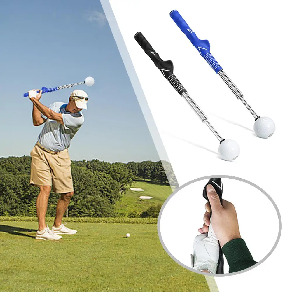 

New 2023 Golf Swing Training Aid Stick Posture Corrector Golf Practice Swing Trainer Training Swing Master K3B1